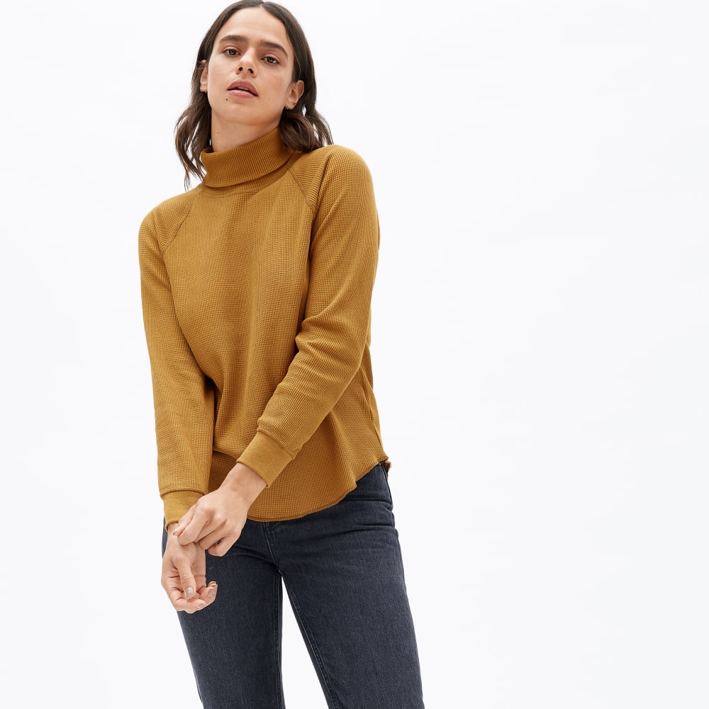 everlane waffle sweater