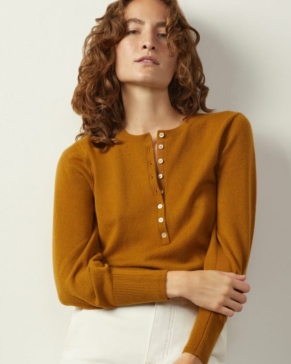 everlane cashmere wrap sweater