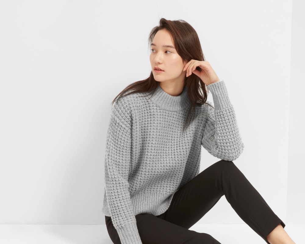 The cashmere waffle outlet