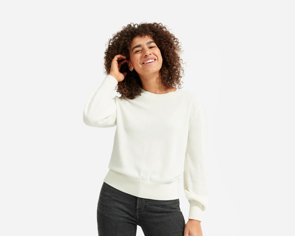 The Cashmere Lantern Sweater – Everlane The Cashmere Lantern Sweater – Everlane