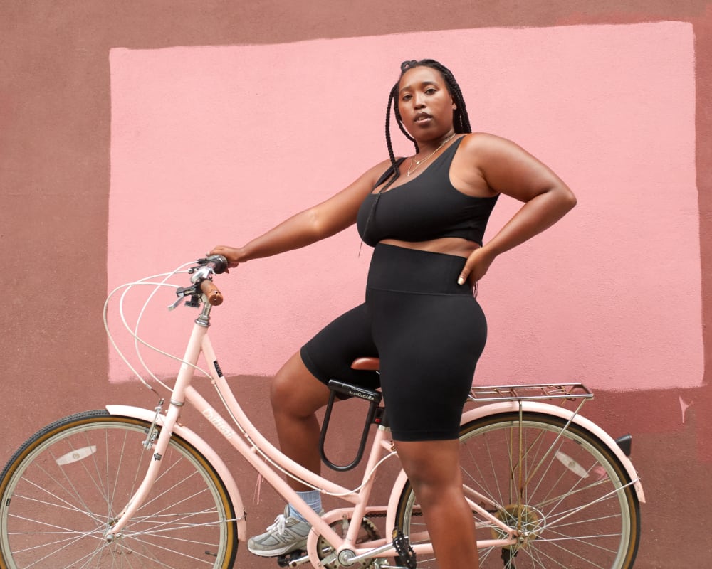 h and m bike shorts
