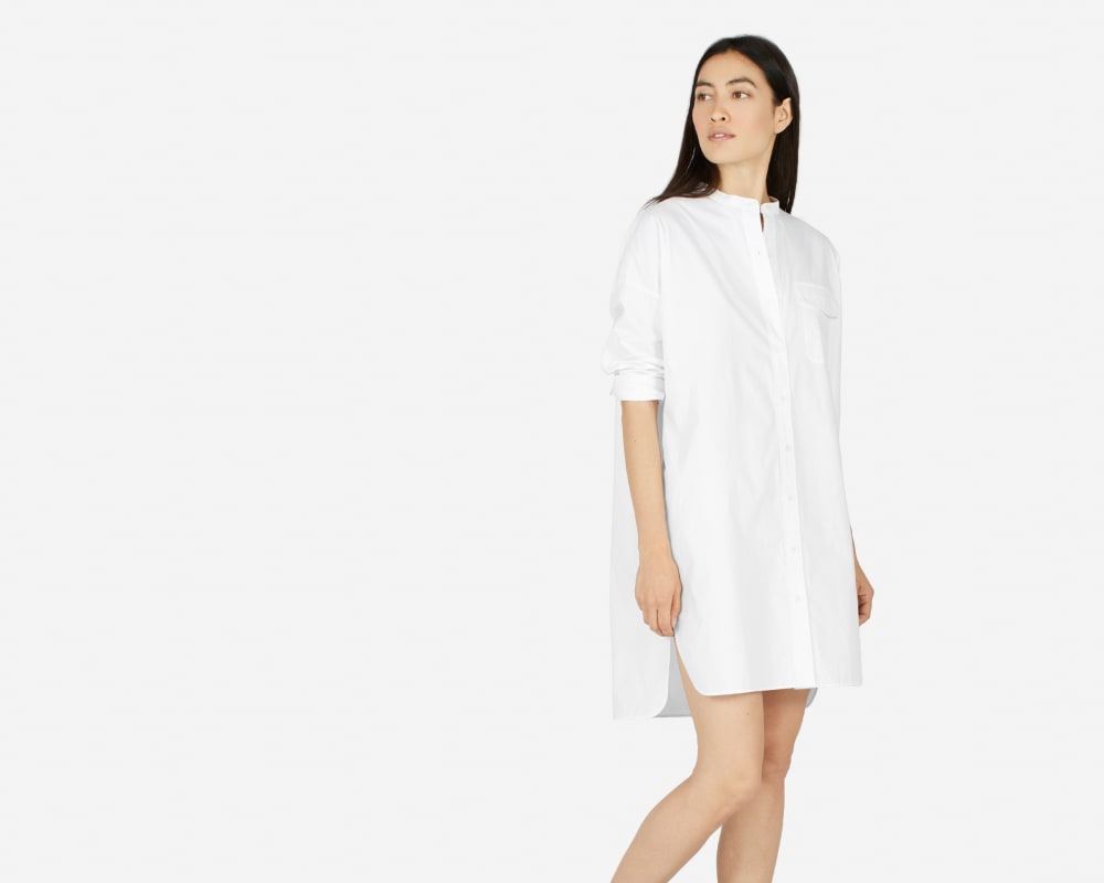 oversized cotton dress