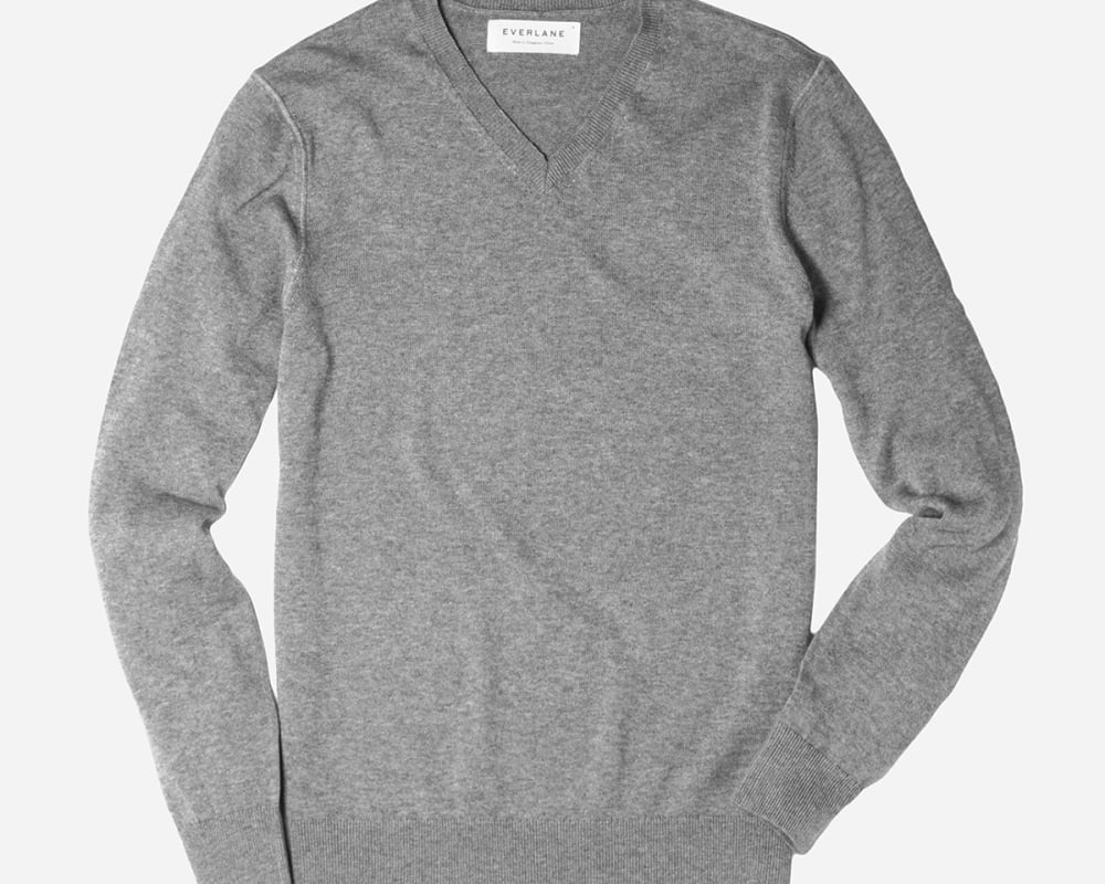 The Cotton Cashmere V Neck – Everlane The Cotton Cashmere V Neck – Everlane