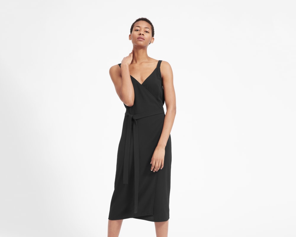 black japanese dress