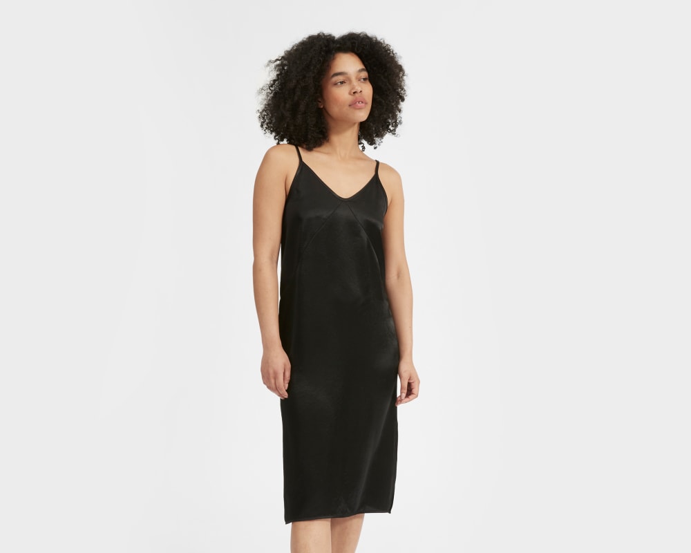 everlane silk dress