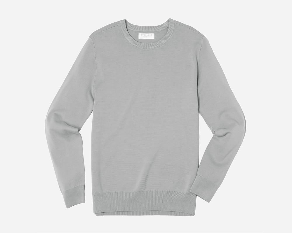 grid sweater