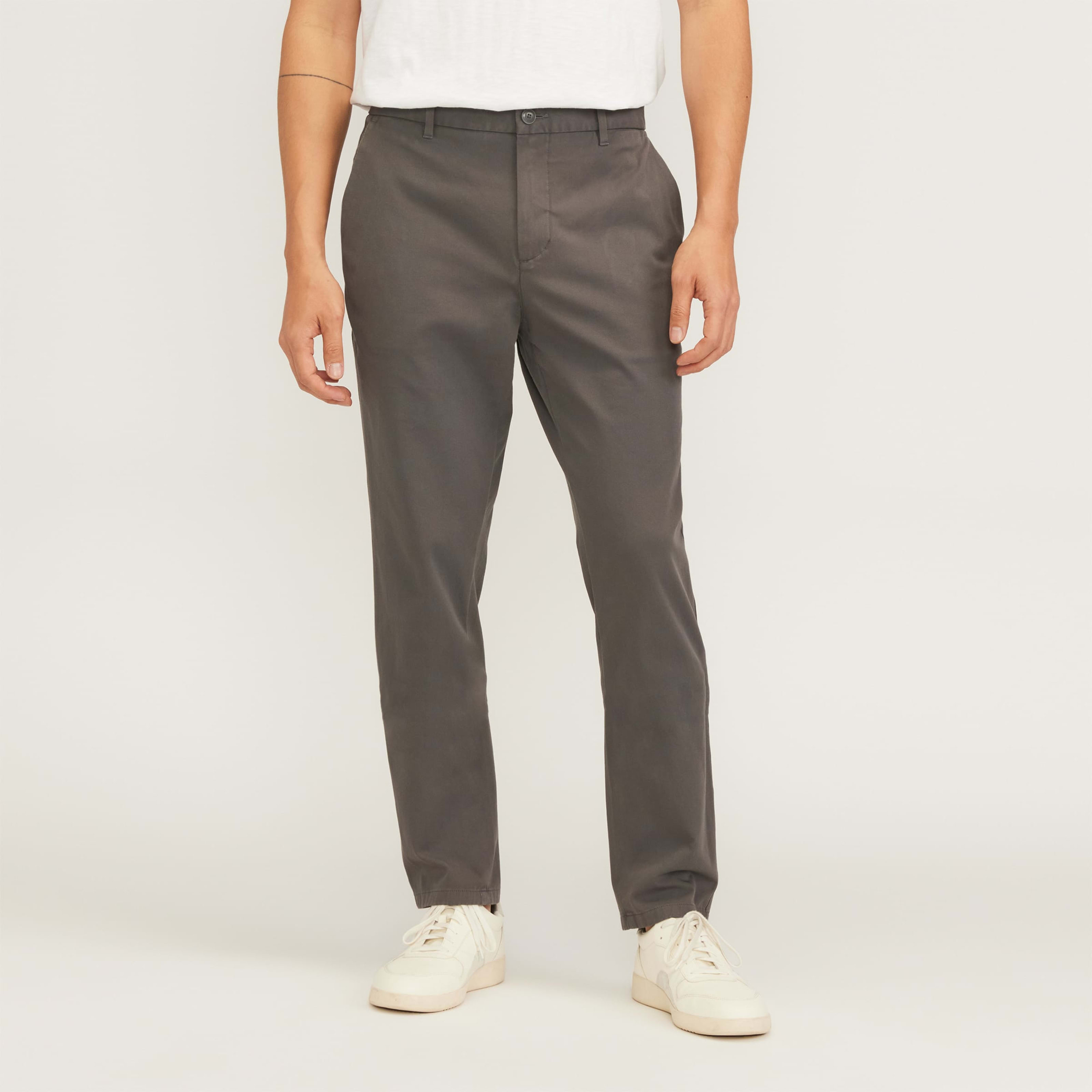men's performance chino | uniform by everlane in slate grey, size 31x28