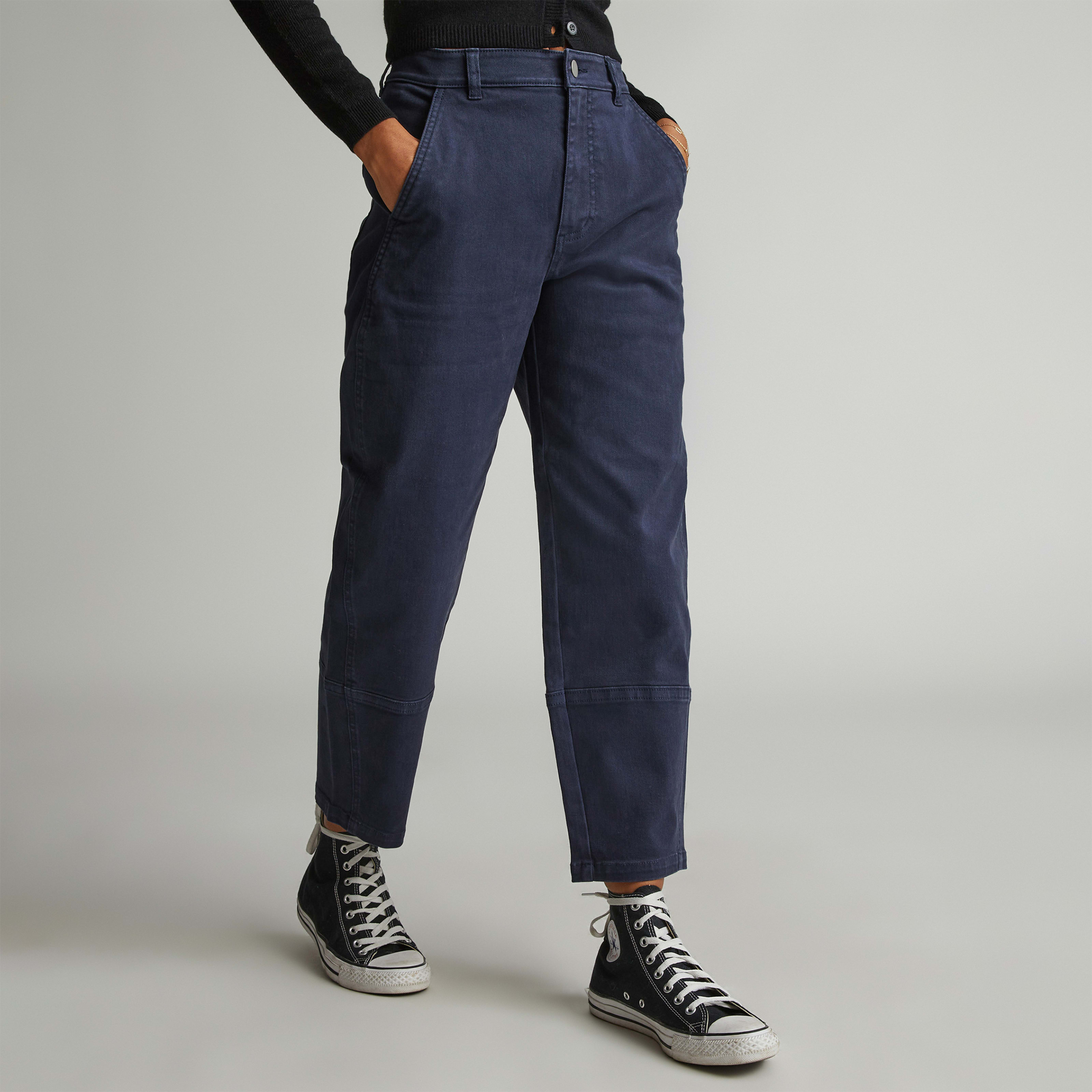Women's Utility Barrel Pant by Everlane in Navy, Size 00