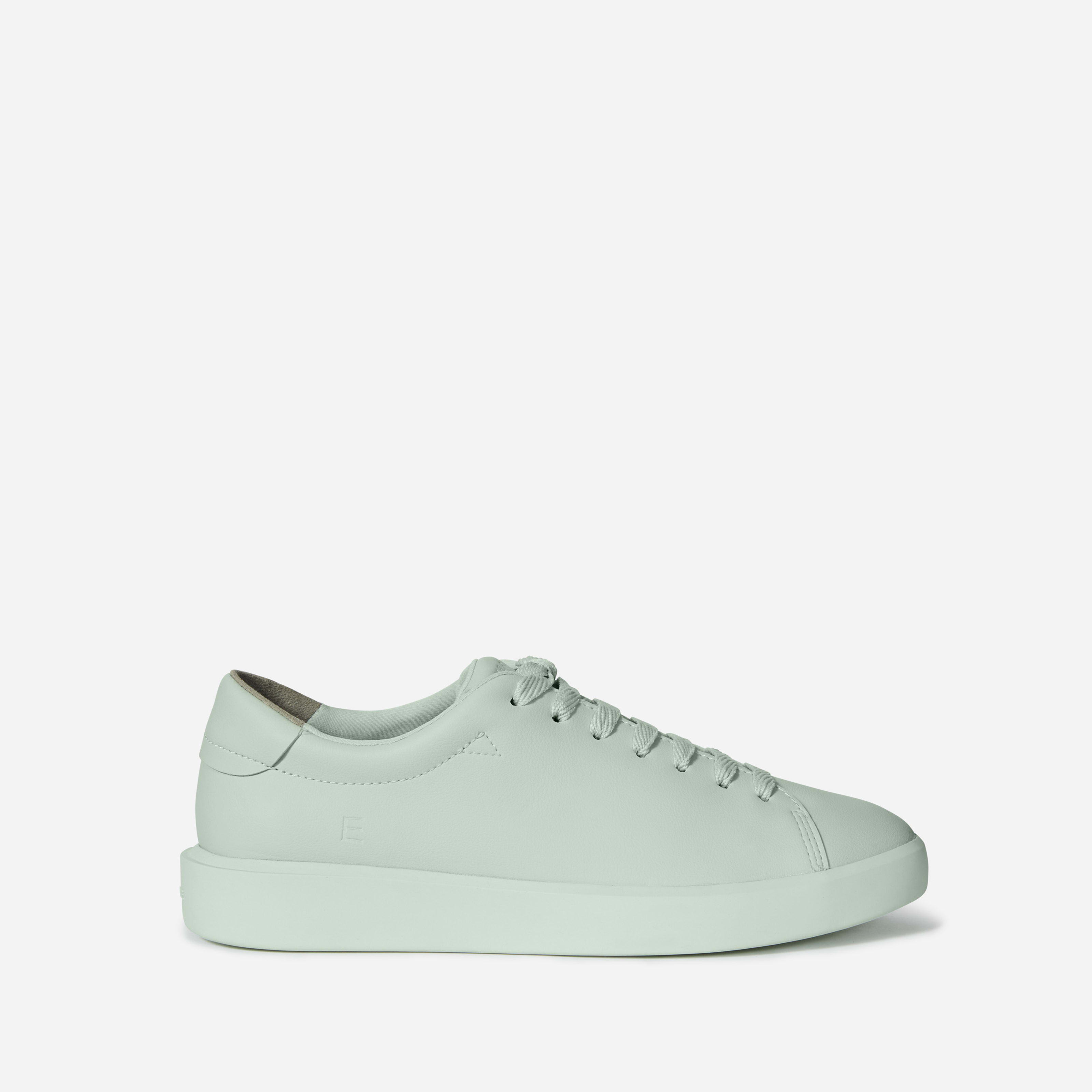 men's releatherâ® tennis shoe by everlane in lily green, size w13m11