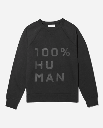 be a nice human sweatshirt