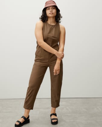 everlane linen jumpsuit