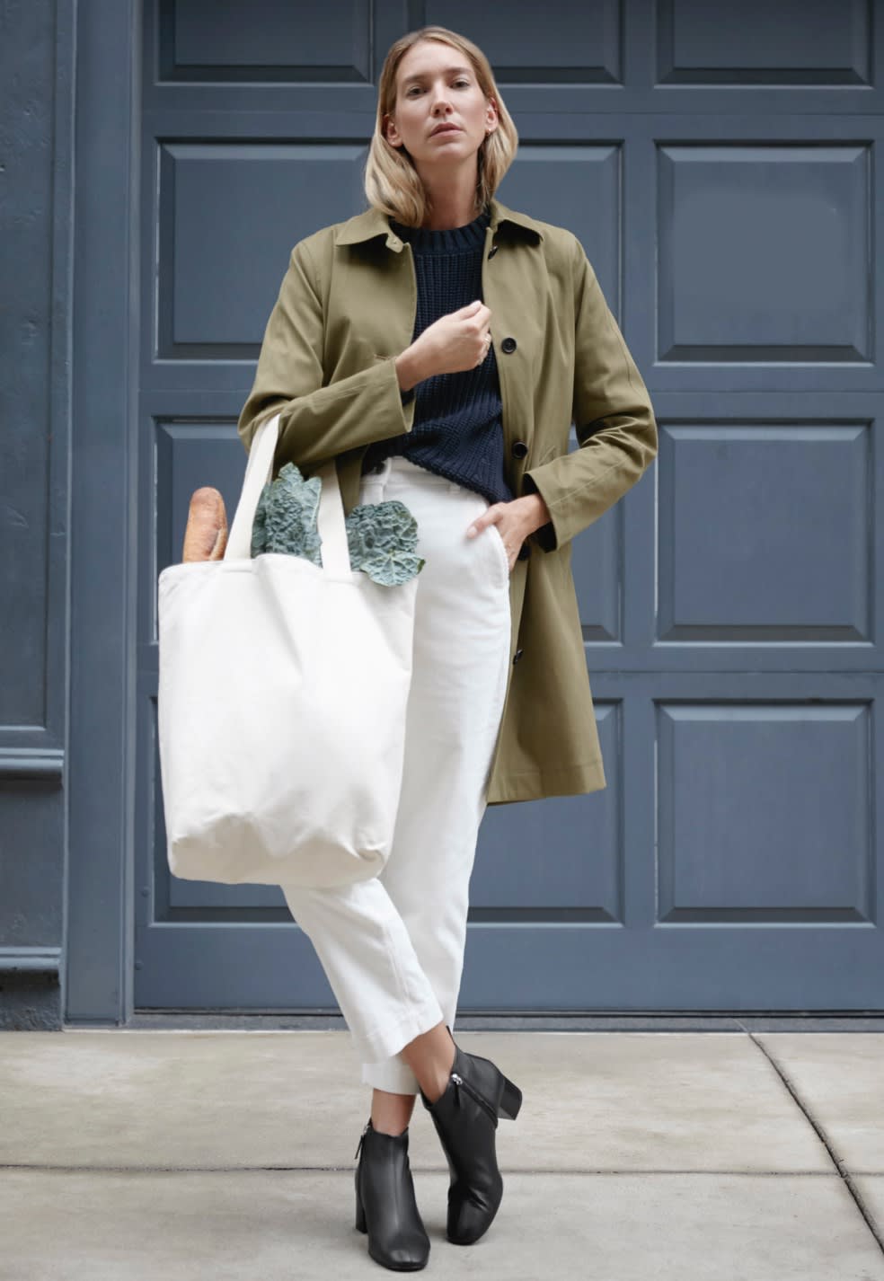 everlane day boot bone