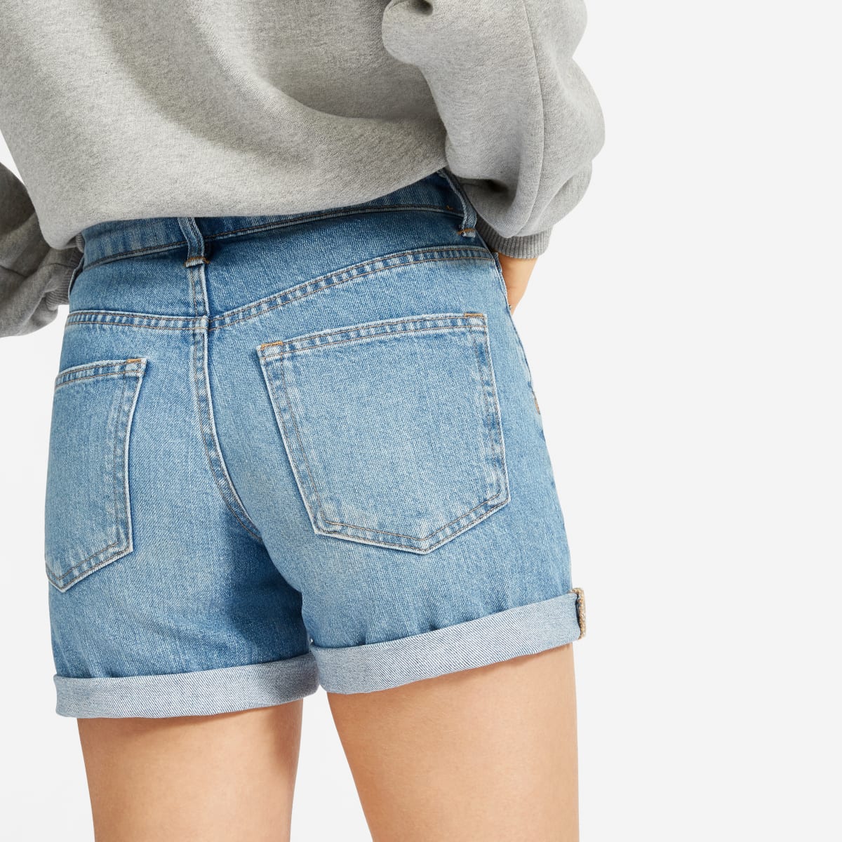 Everlane the denim short Clearance