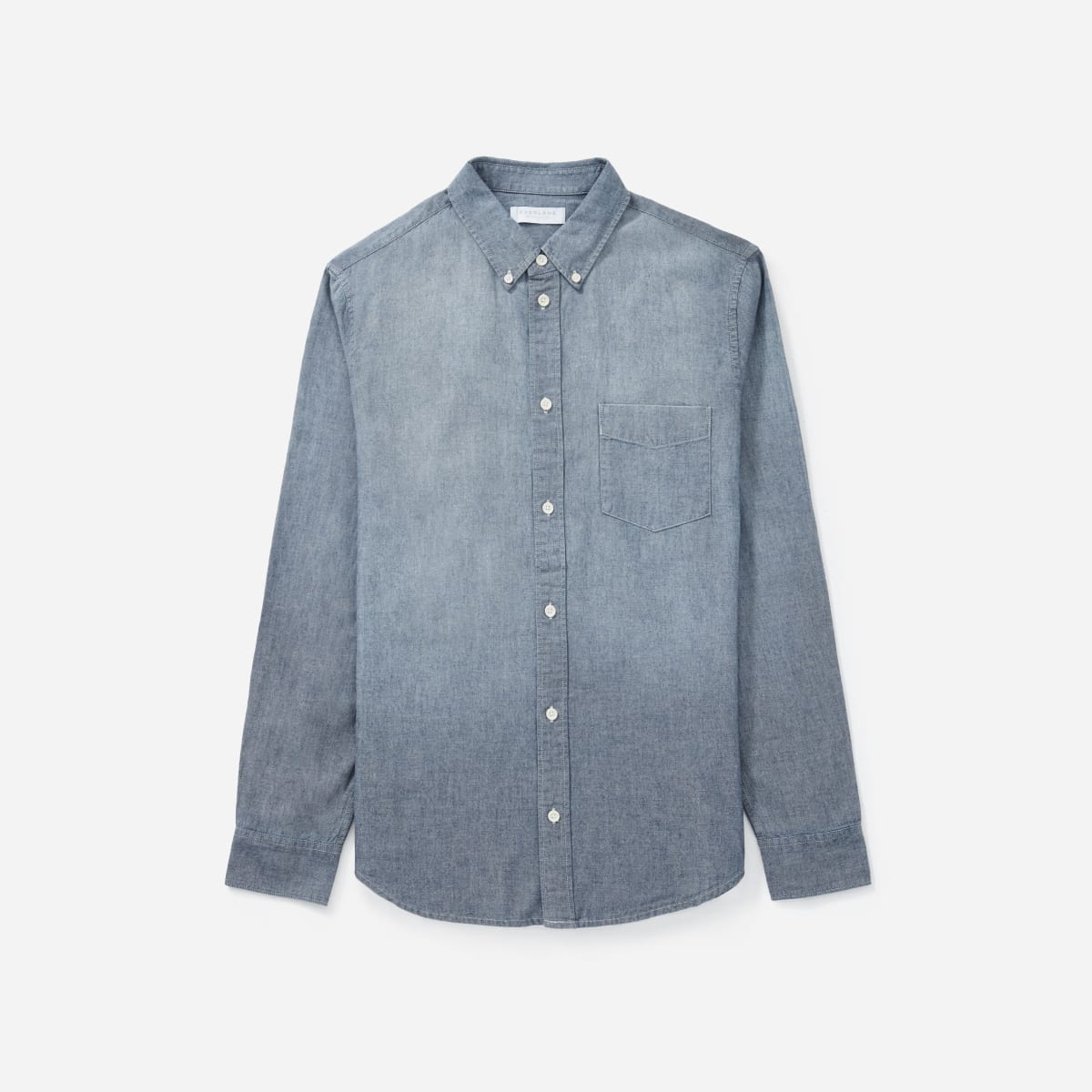 slim chambray shirt