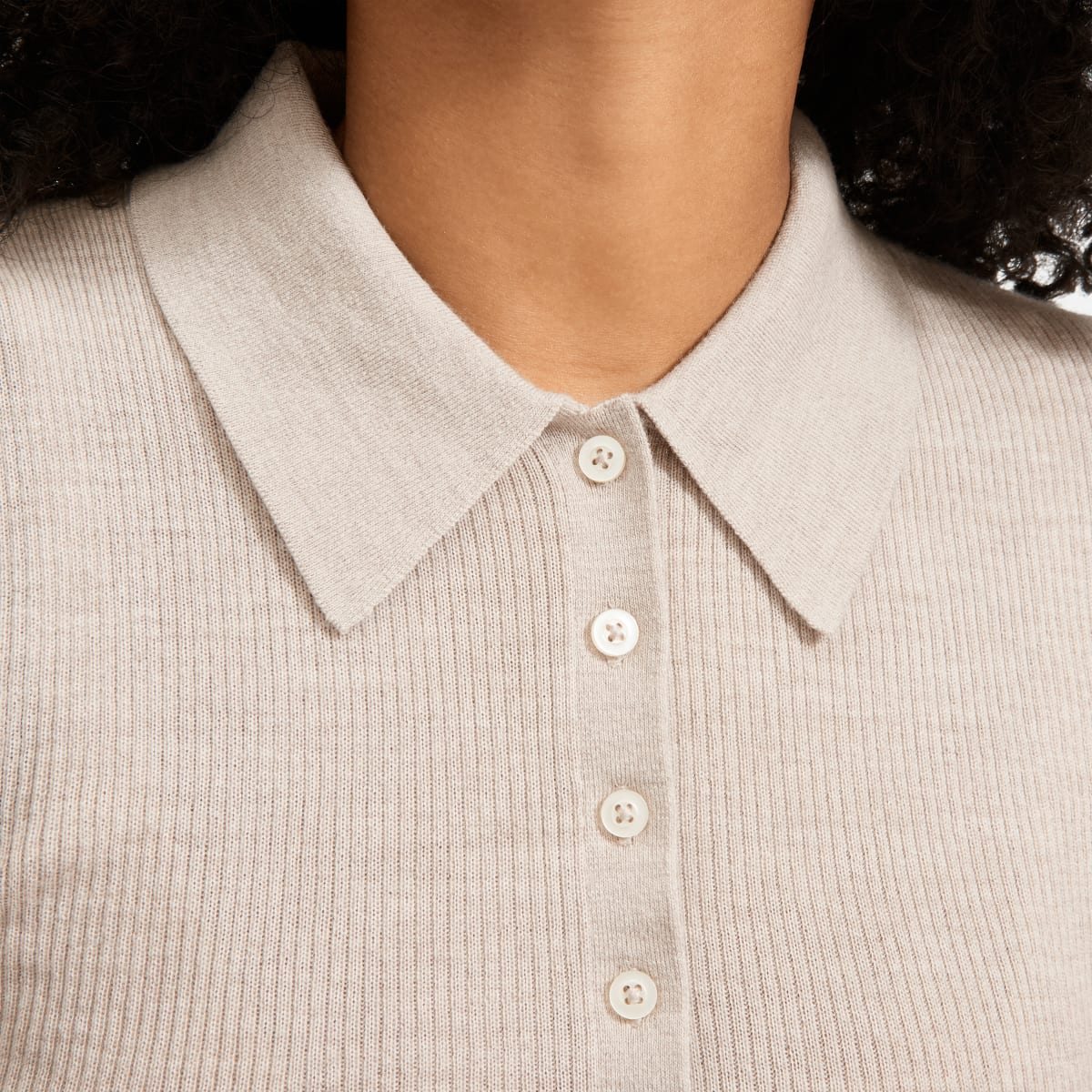 Women S Italian Merino Rib Polo Everlane