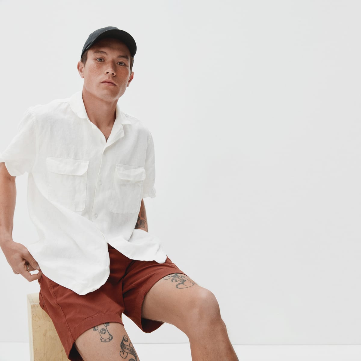 The Linen Camp Shirt The Linen Camp Shirt