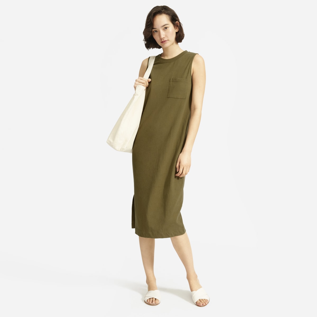Everlane tank dress clearance