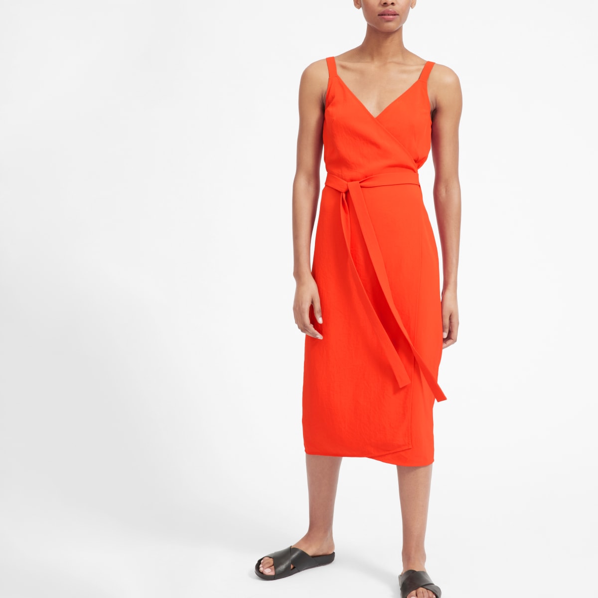 Japanese GoWeave Tank Wrap Dress | Everlane