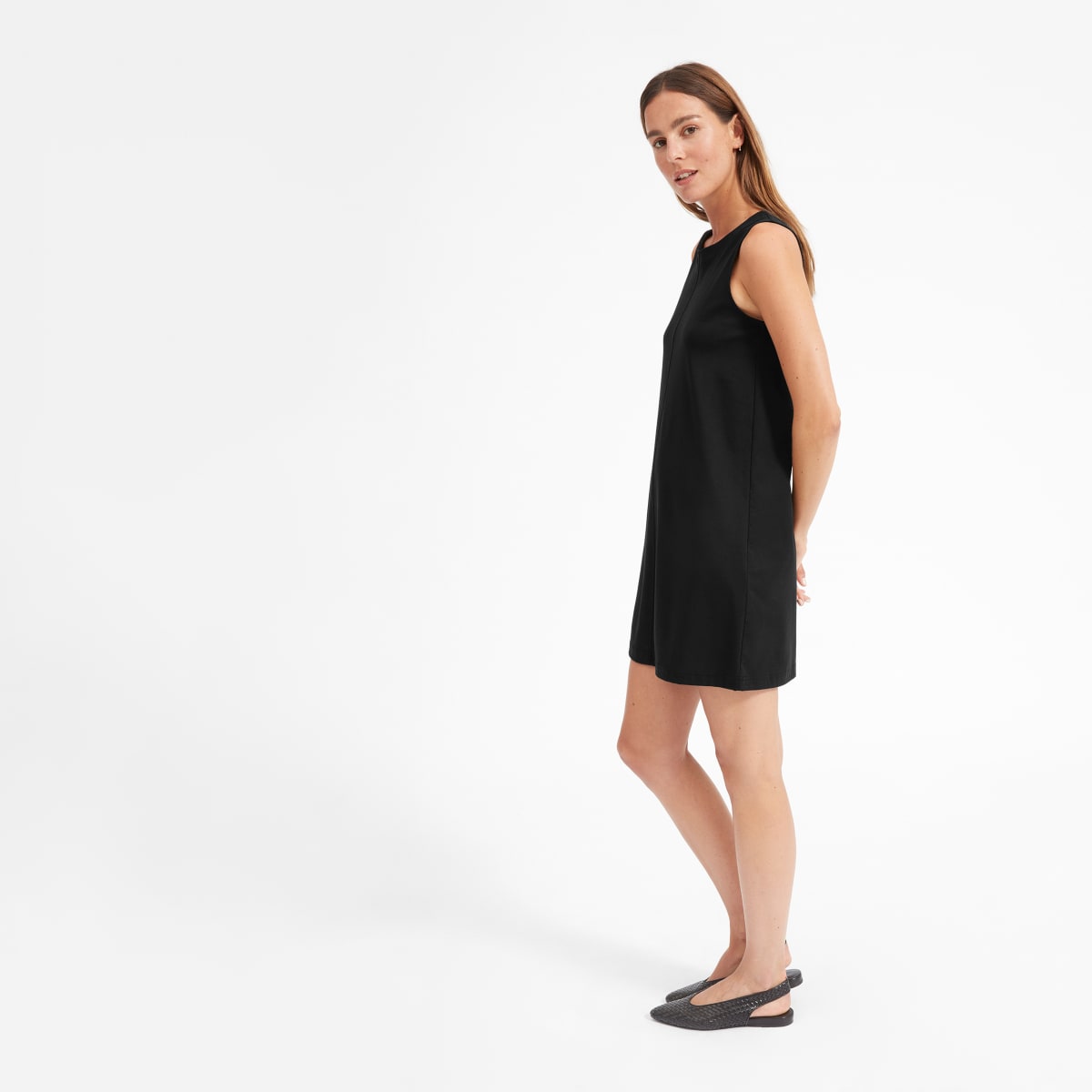 everlane luxe cotton dress