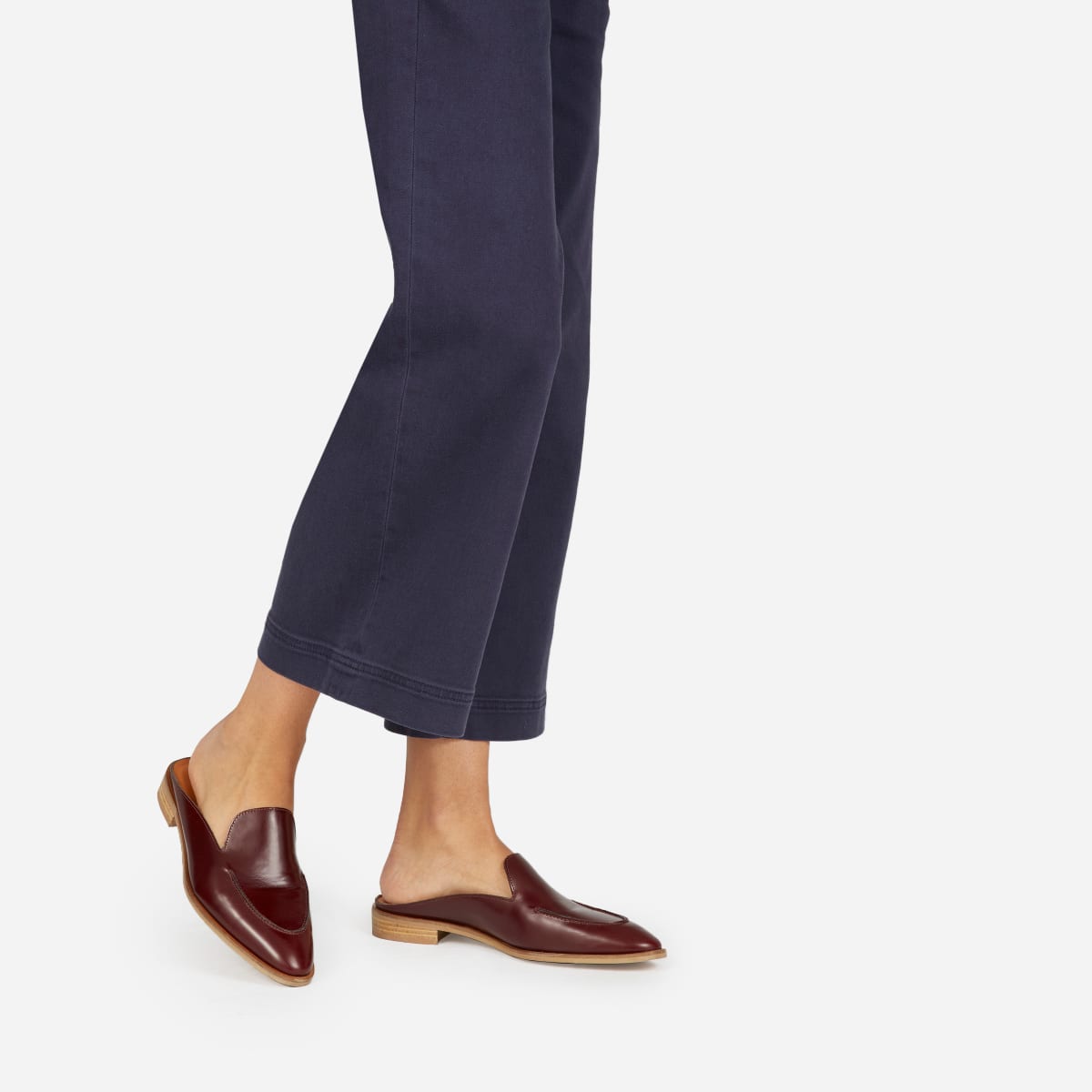 everlane loafer mule