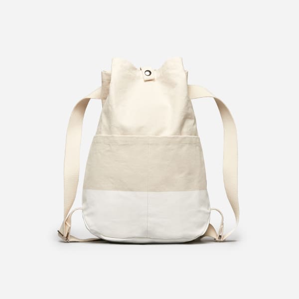Canvas beach backpack clearance