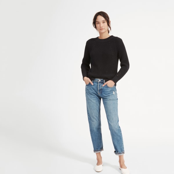 relaxed boyfriend jeans