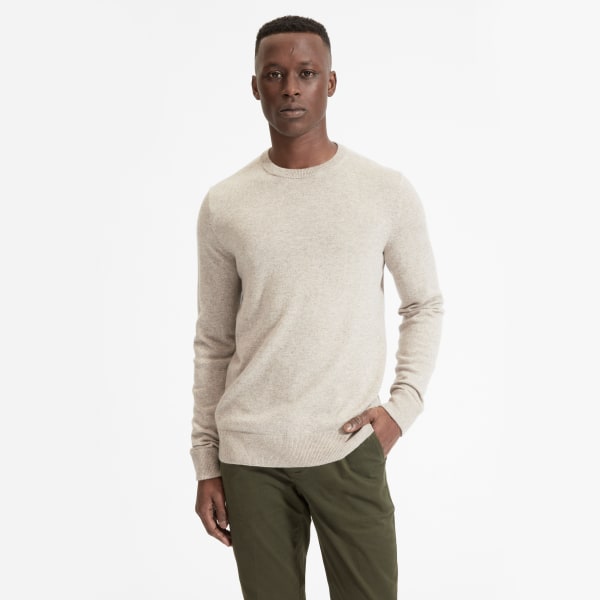 everlane mens cashmere crew
