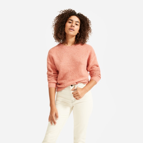 teddy crewneck