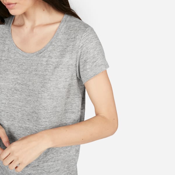 Women S Linen Scoop Neck Tee Everlane