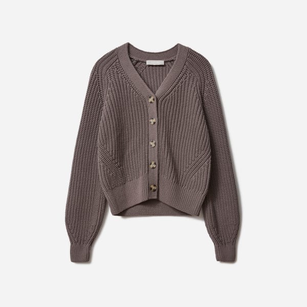 the texture cotton cardigan everlane