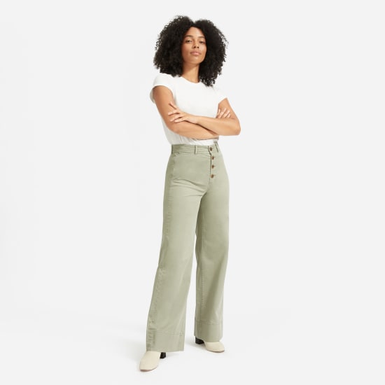 wide leg chino pants