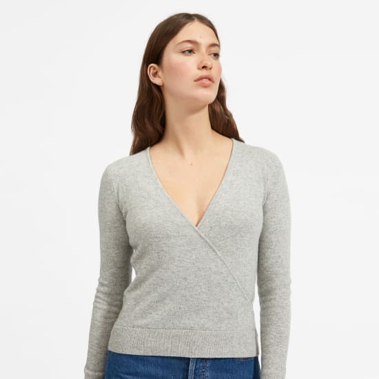 everlane wrap sweater