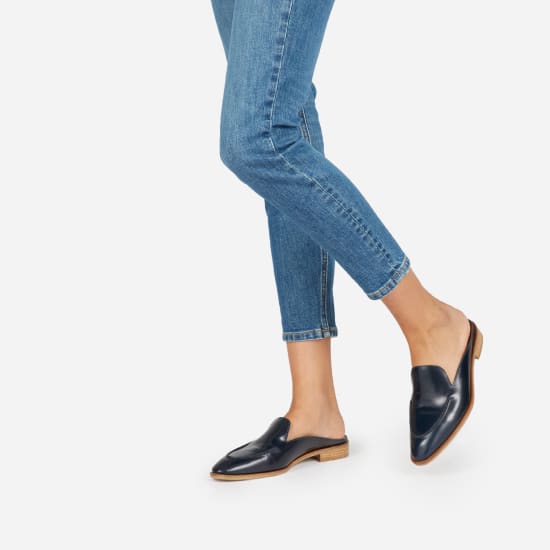 everlane modern loafer mule