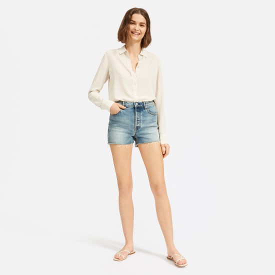 cheeky jean shorts