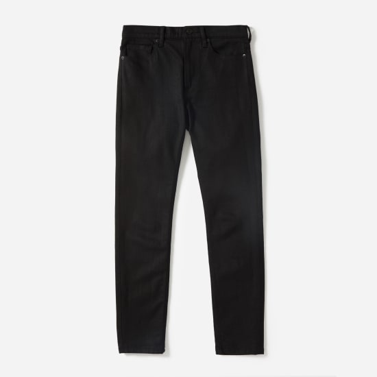 mid rise black skinny jeans