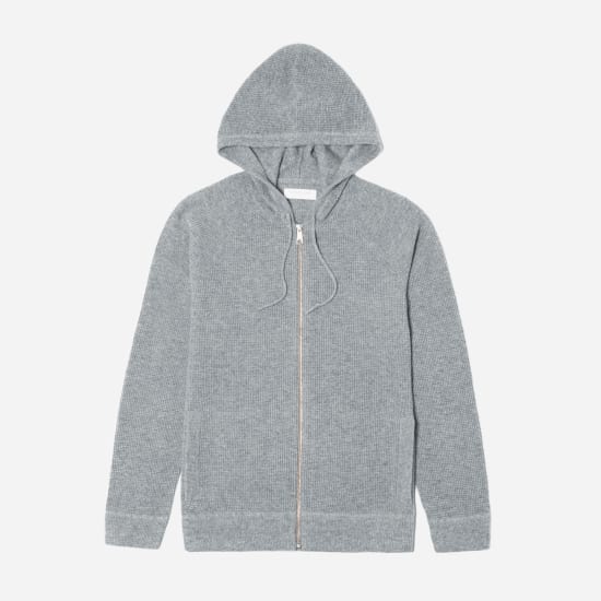 Cashmere zip up hoodie clearance