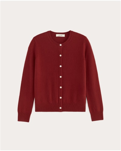 [image] The Classic Cardigan in Cashmere