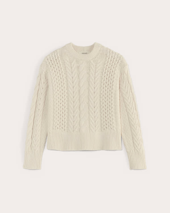 [Image] The Cable Sweater in Everyday Cotton | Canvas