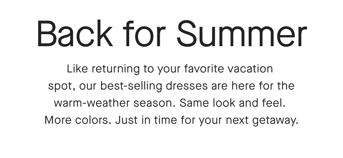 The Dresses Everyone Wanted Everlane