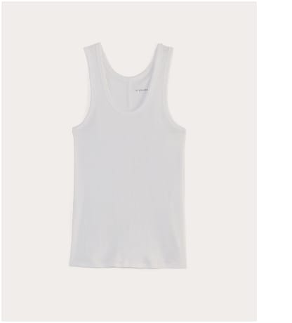 [Image] The Luxe Rib Tankt | White