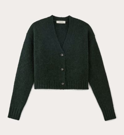 [IMAGE] The Boxy Cardigan in Alpaca | Scarab