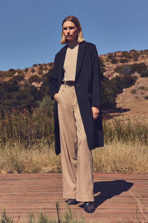 [Image] The Topcoat in Wool | Black