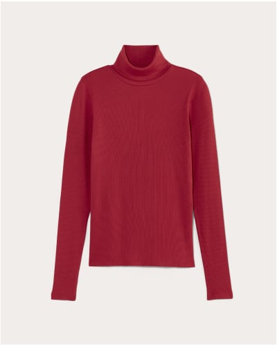 [image] The Luxe Rib Turtleneck