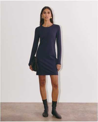 [IMAGE] The Form Mini Dress | Navy