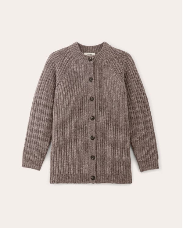 [IMAGE] The Fisherman Cardigan in Cloud | Taupe Melange