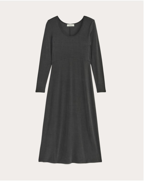 [Image] The Maddie Dress in Butterknit | Black