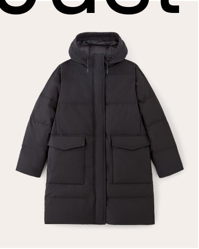 [image] The Long Puffer | Black