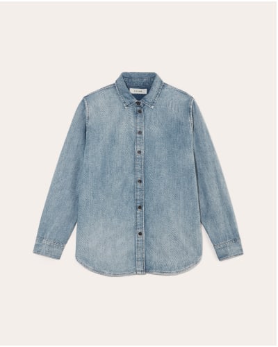 [Image] The Must-Have Shirt in Denim | Light Indigo