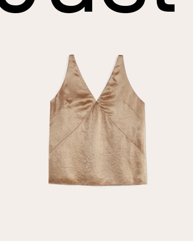 [image] The Satin Tank | Champagne