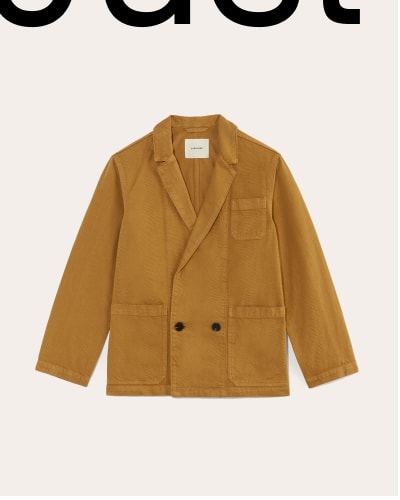 [image] The Denim Chore Blazer